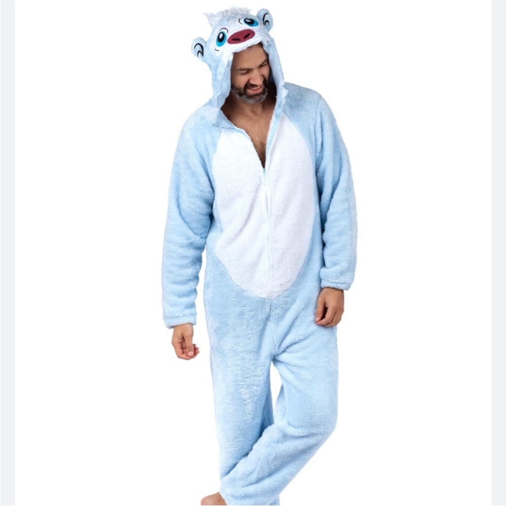 Briefly Stated Yeti Onesie.  One size.  Great condition.